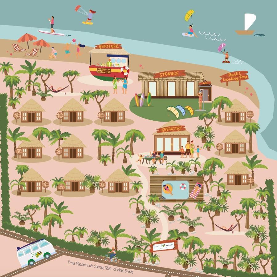 Beekite Wind Village Luís Correia Exterior foto